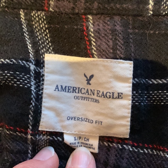 American Eagle Vintage Flannel Shirt - Picture 6 of 9